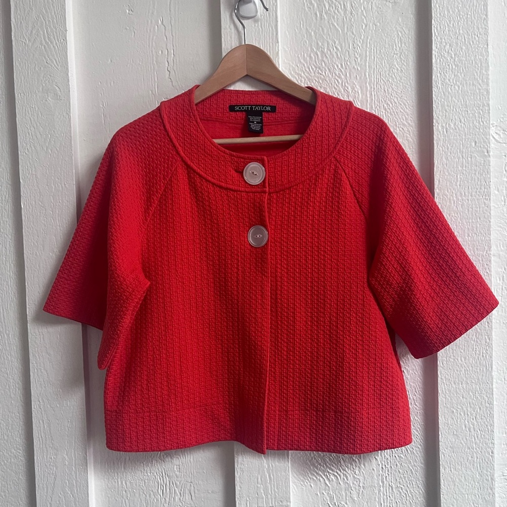 Scott Taylor Orange Jacket